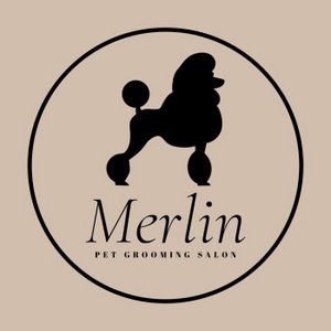 Merlin Pet Grooming Salon logo