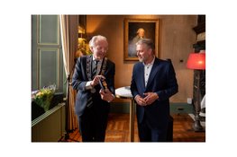 Koninklijke Onderscheiding voor Prof. dr. Auke de Bos