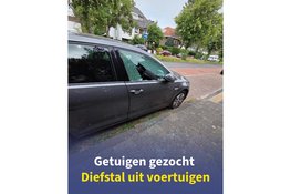 Getuigen gezocht: Diefstal uit voertuigen