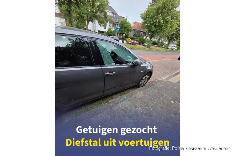 Getuigen gezocht: Diefstal uit voertuigen