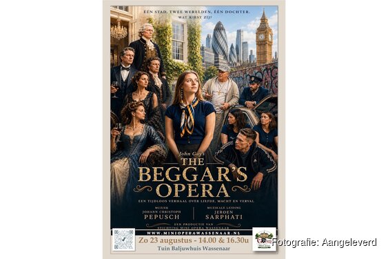 Mini Opera in de Openlucht: The Beggar’s Opera in Tuin van Baljuwhuis