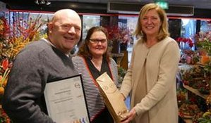 De Boeketterie eerste gecertificeerd duurzame bloemist in de gemeente Wassenaar