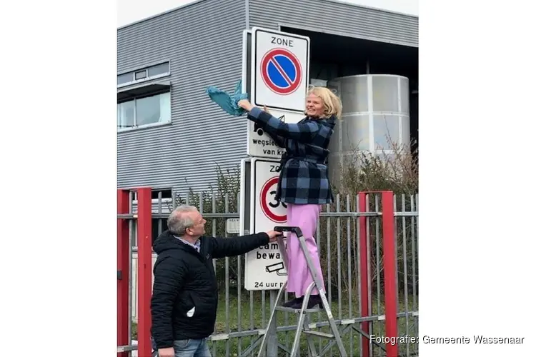 Gemeente plaatst verkeersbord bij Maaldrift