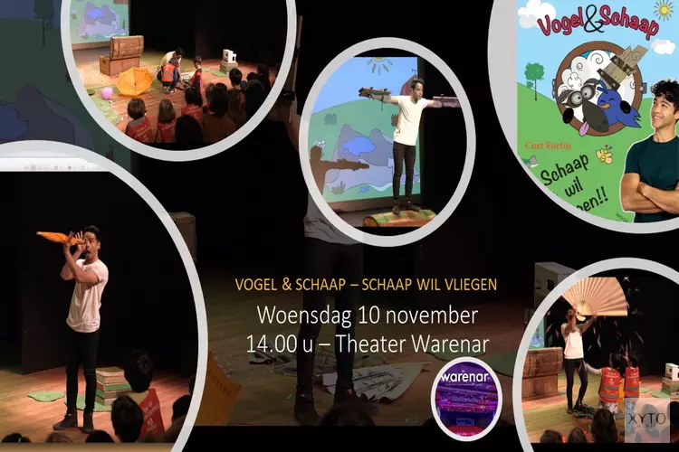 Jeugdvoorstelling (3+) Vogel & Schaap – Schaap wil vliegen