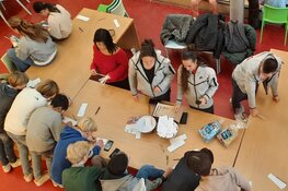 Vuurwerkvoorlichting tijdens de pauze