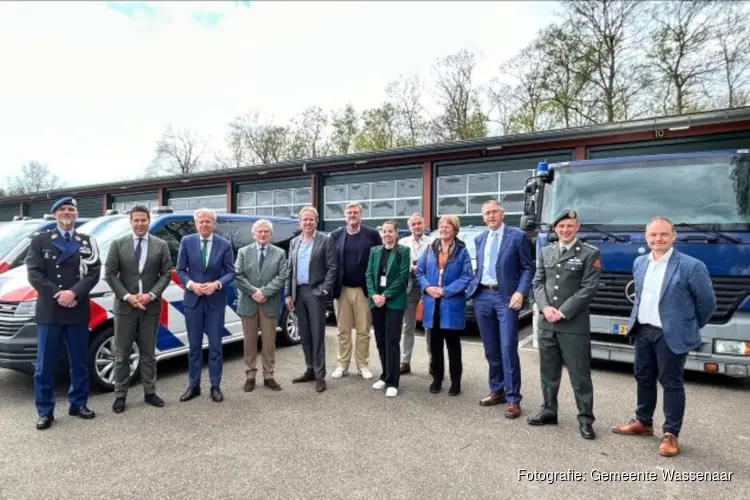 College op werkbezoek bij Mobilisatiecomplex Maaldrift