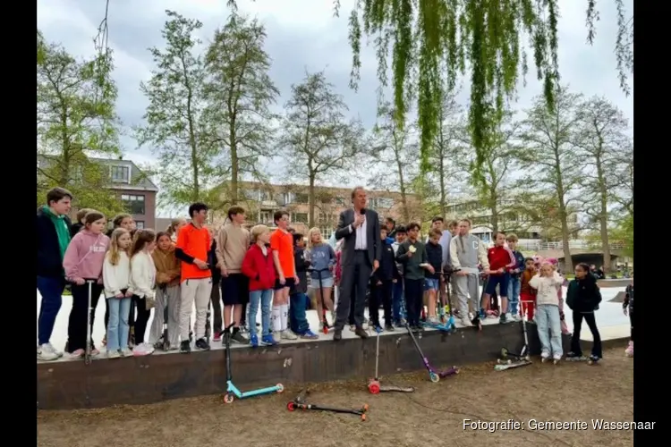 Feestelijke opening van het nieuwe skatepark