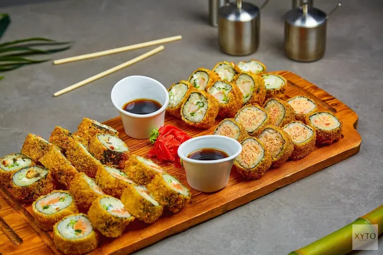 Sushi eten in Wassenaar