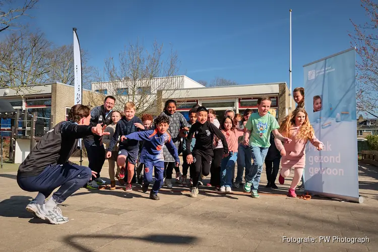 1,5 miljoen buitenstappen op eerste lentedag door basisschoolleerlingen